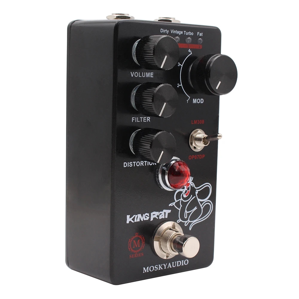 Mosky KING RAT Effects Pedal D - Looper Pedal Guitar avaliação e preço