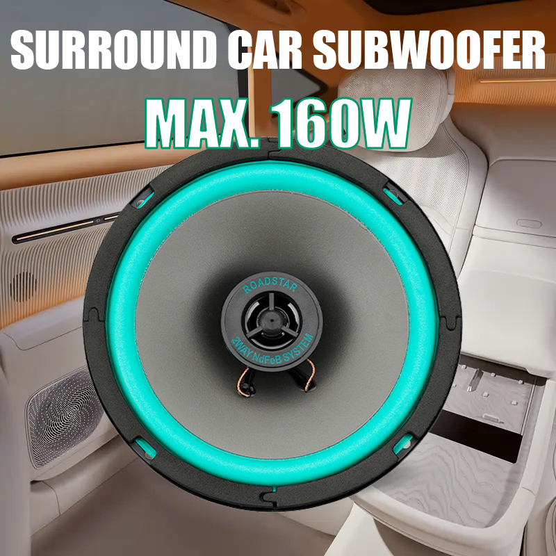 1PC 160W 6.5 Inch Car Coaxial  - Audio Universal Music avaliação e preço