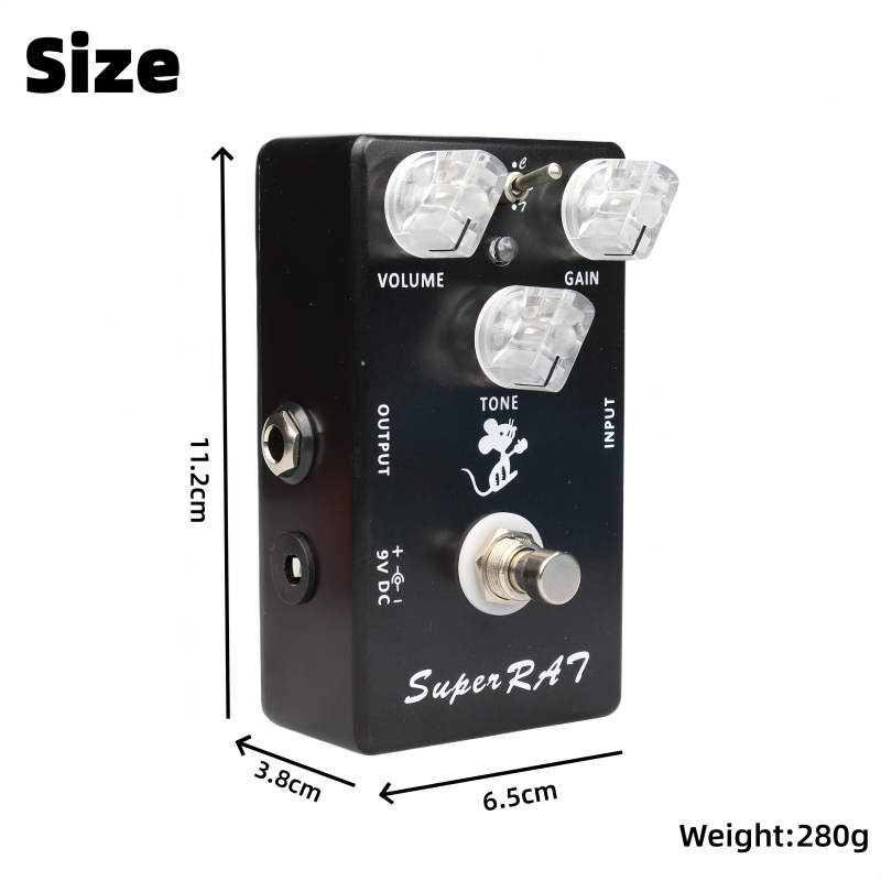 Mosky Super RAT Guitar Effect  - Looper Pedal Guitar avaliação e preço