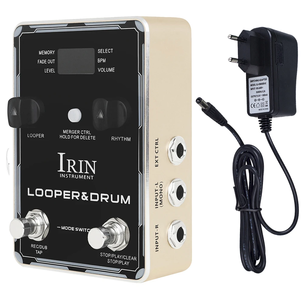 IRIN XS-04 Loop Recording Guit - Looper Pedal Guitar avaliação e preço