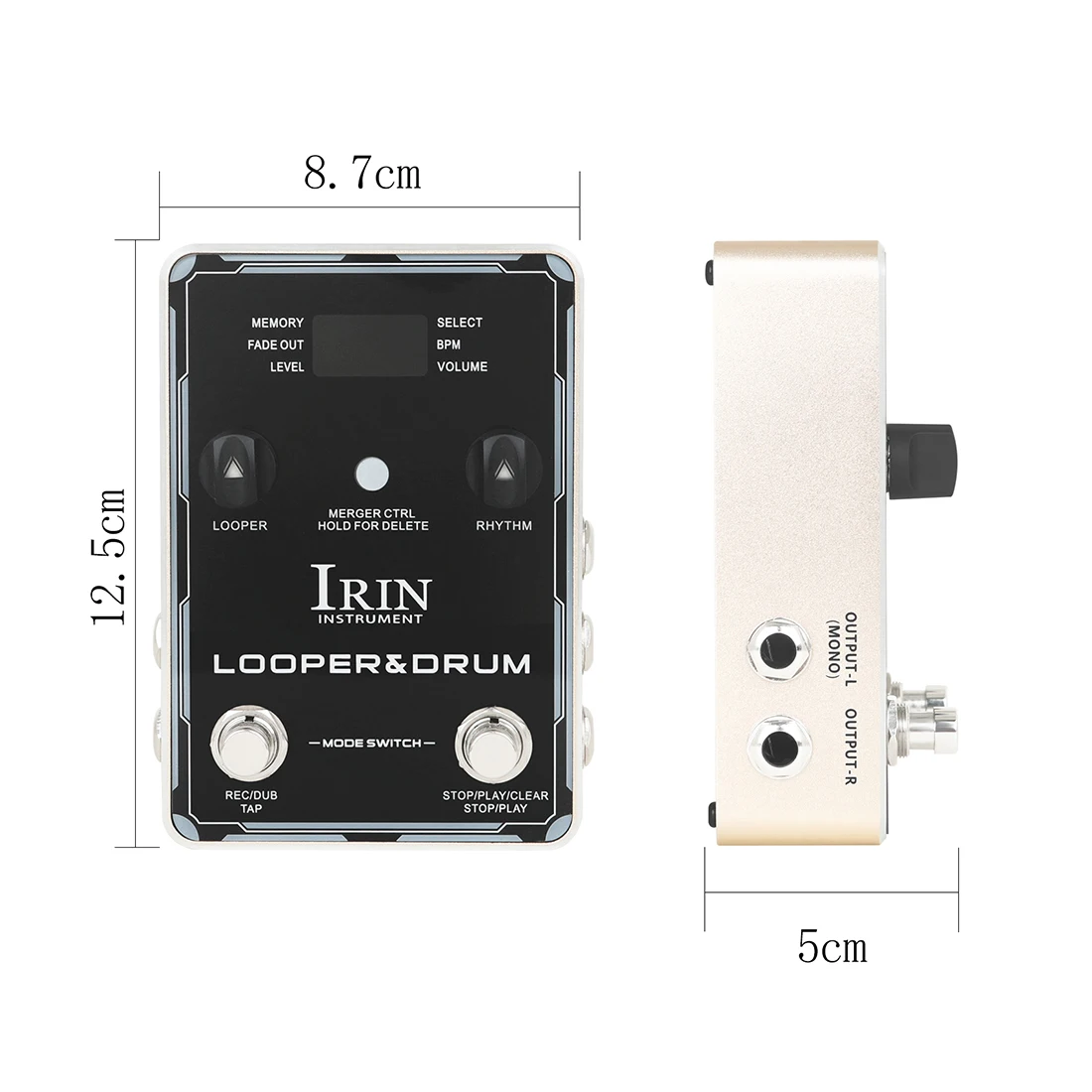 IRIN XS-04 Loop Recording Guit - Looper Pedal Guitar avaliação e preço