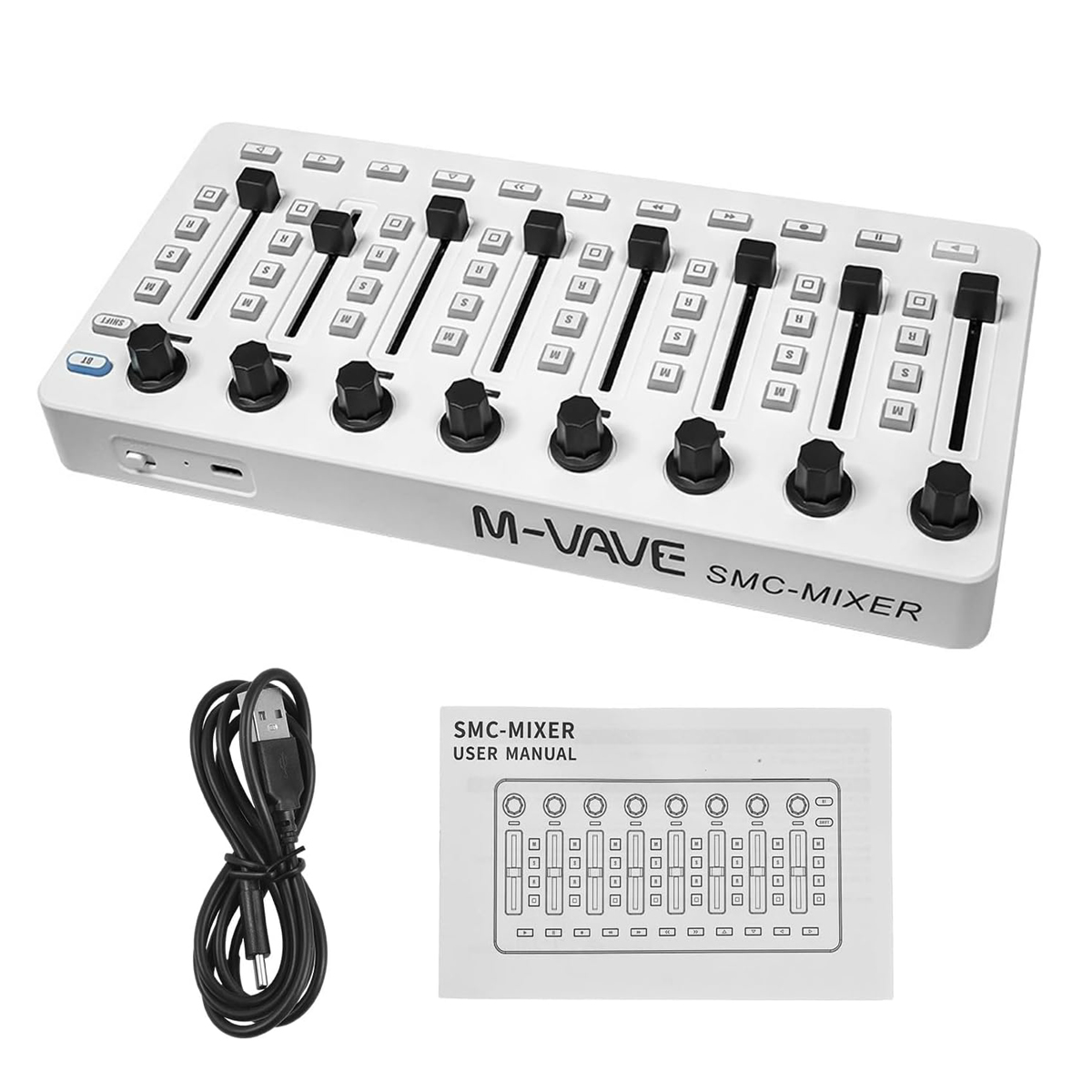 M-VAVE SMC-Mixer Wireless MIDI - Midi Controller Pad avaliação e preço