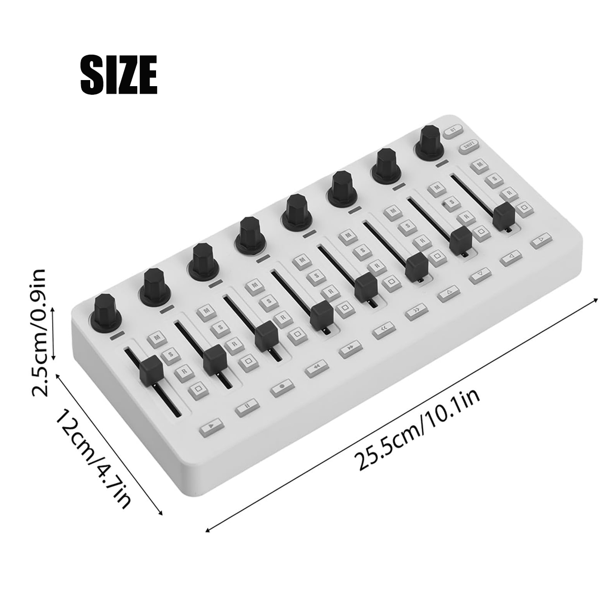 M-VAVE SMC-Mixer Wireless MIDI - Midi Controller Pad avaliação e preço
