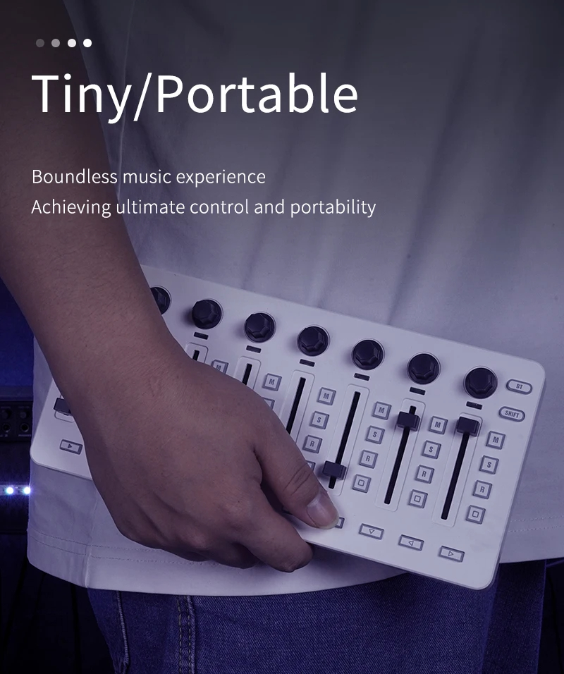 M-VAVE SMC-Mixer Wireless MIDI - Midi Controller Pad avaliação e preço