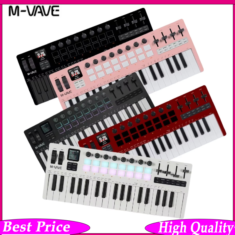 M-VAVE SMK-37 Pro New Wireless - Midi Controller Pad avaliação e preço