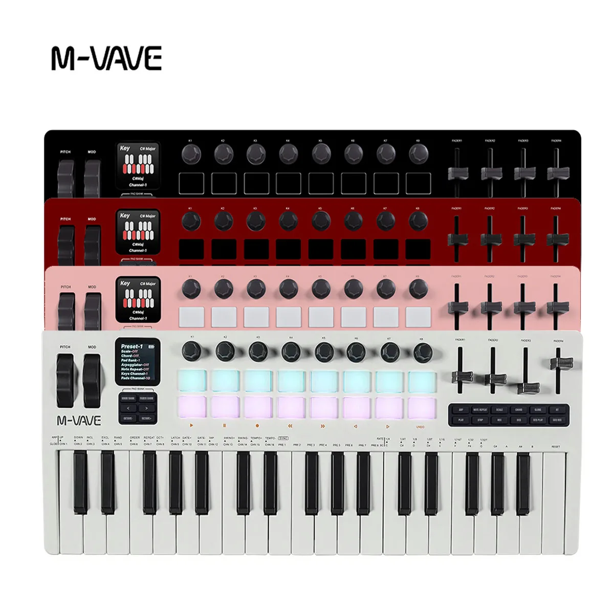 M-VAVE SMK-37 Pro New Wireless - Midi Controller Pad avaliação e preço