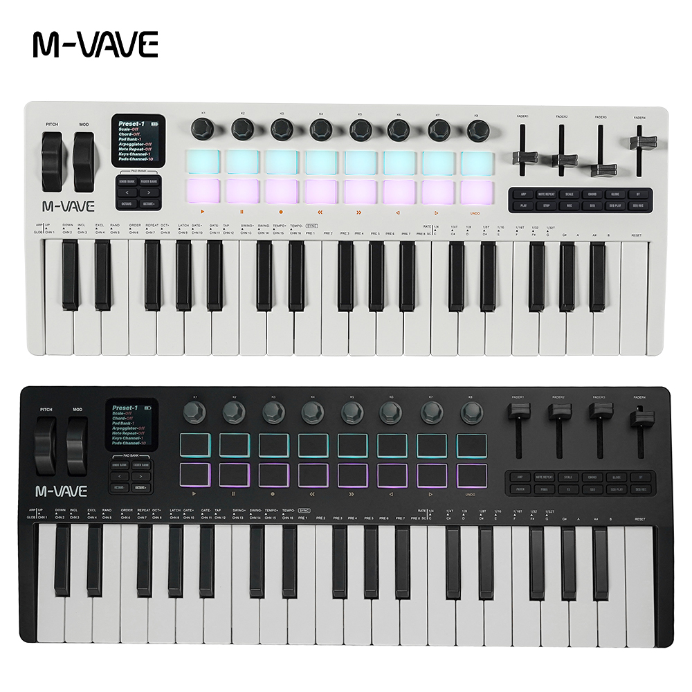 M-VAVE SMK-37 Pro New Wireless - Midi Controller Pad avaliação e preço