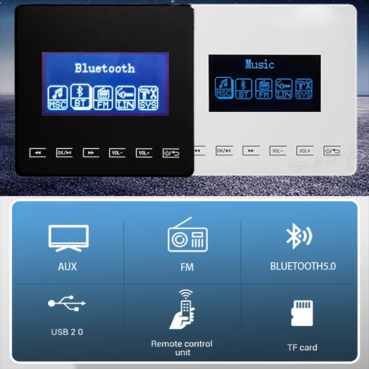 Mini Bluetooth Amplifier Wall  - Audio Music Store avaliação e preço