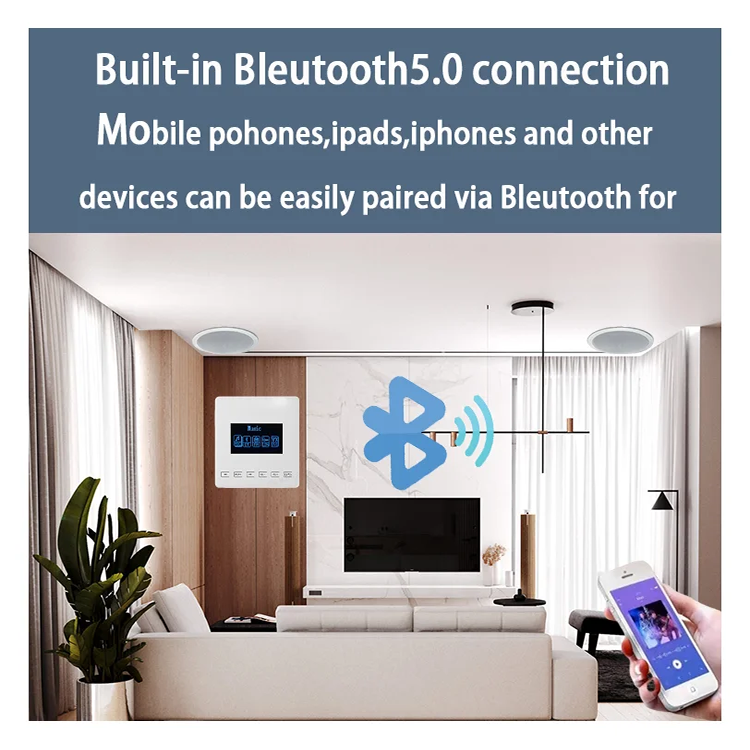 Mini Bluetooth Amplifier Wall  - Audio Music Store avaliação e preço
