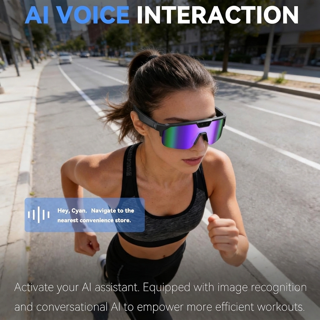 2026New AI Smart Glasses 1200P - Audio Music For Video avaliação e preço