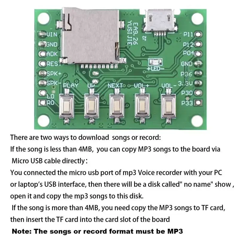 MP3 Voice Module Kit Welcomer  - Audio Music Download Mp3 avaliação e preço