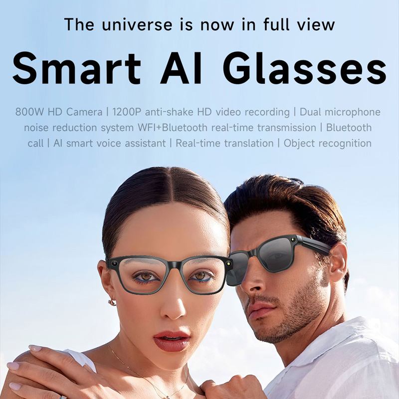 AI Smart Glasses 8 Million Cam - Audio Music For Video avaliação e preço