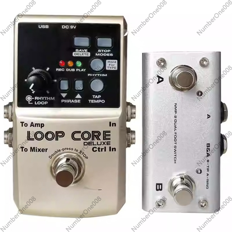 Nux Loop Core Deluxe Guitar Ef - Looper Pedal Guitar avaliação e preço