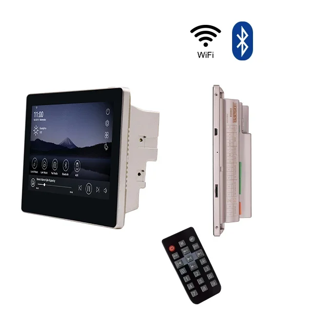 4x20w 7 Inch Wifi Wall Music P - Audio Music Store avaliação e preço
