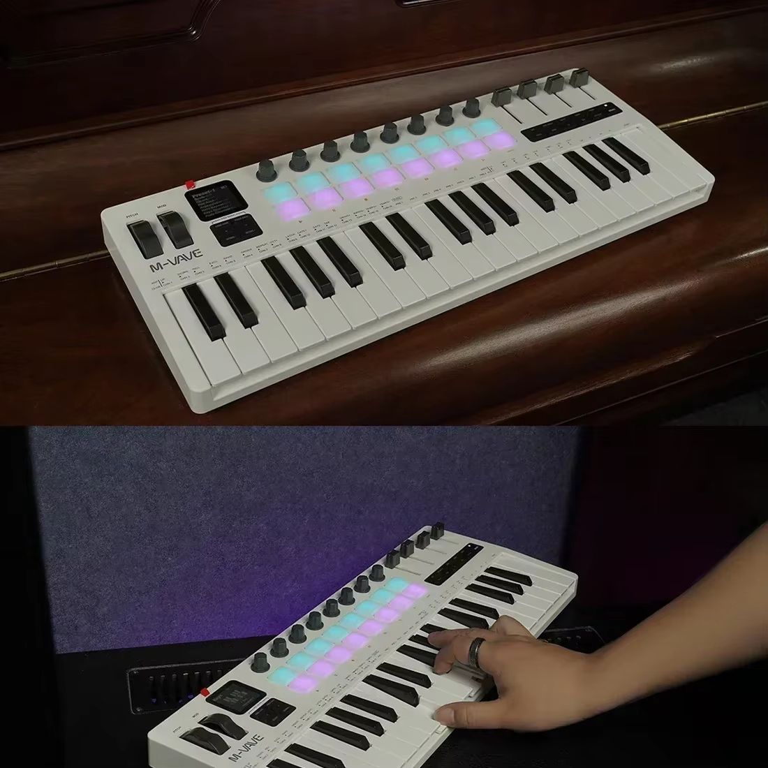 M-VAVE SMK-37 PRO MIDI Control - Midi Controller Pad avaliação e preço