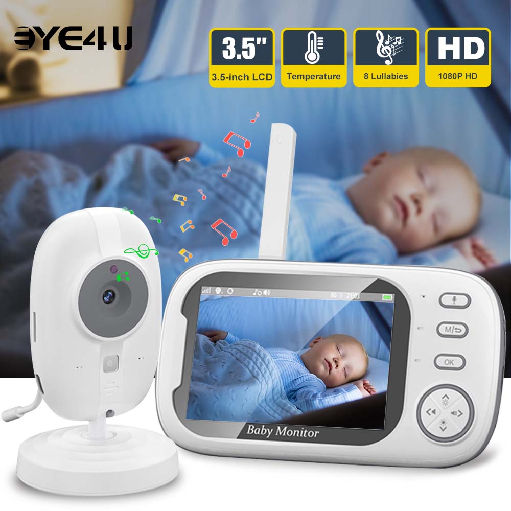 3.5'' Video Baby Monitor 2.4G  - Audio Music For Video avaliação e preço