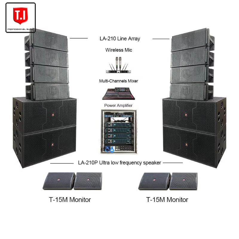Dual 10 Inch Subwoofer, Profes - Audio Music Store avaliação e preço